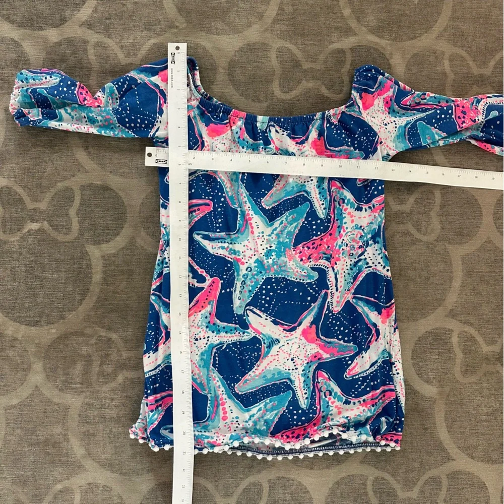 Lilly Pulitzer mini Enna dress-Starstruck Indigo starfish glow